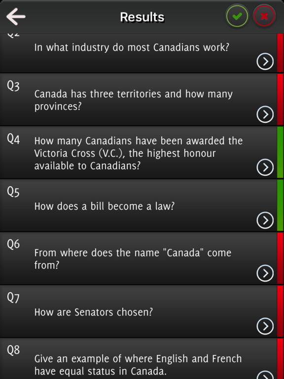 Screenshot #5 pour Canada Citizenship 2017 - All Questions