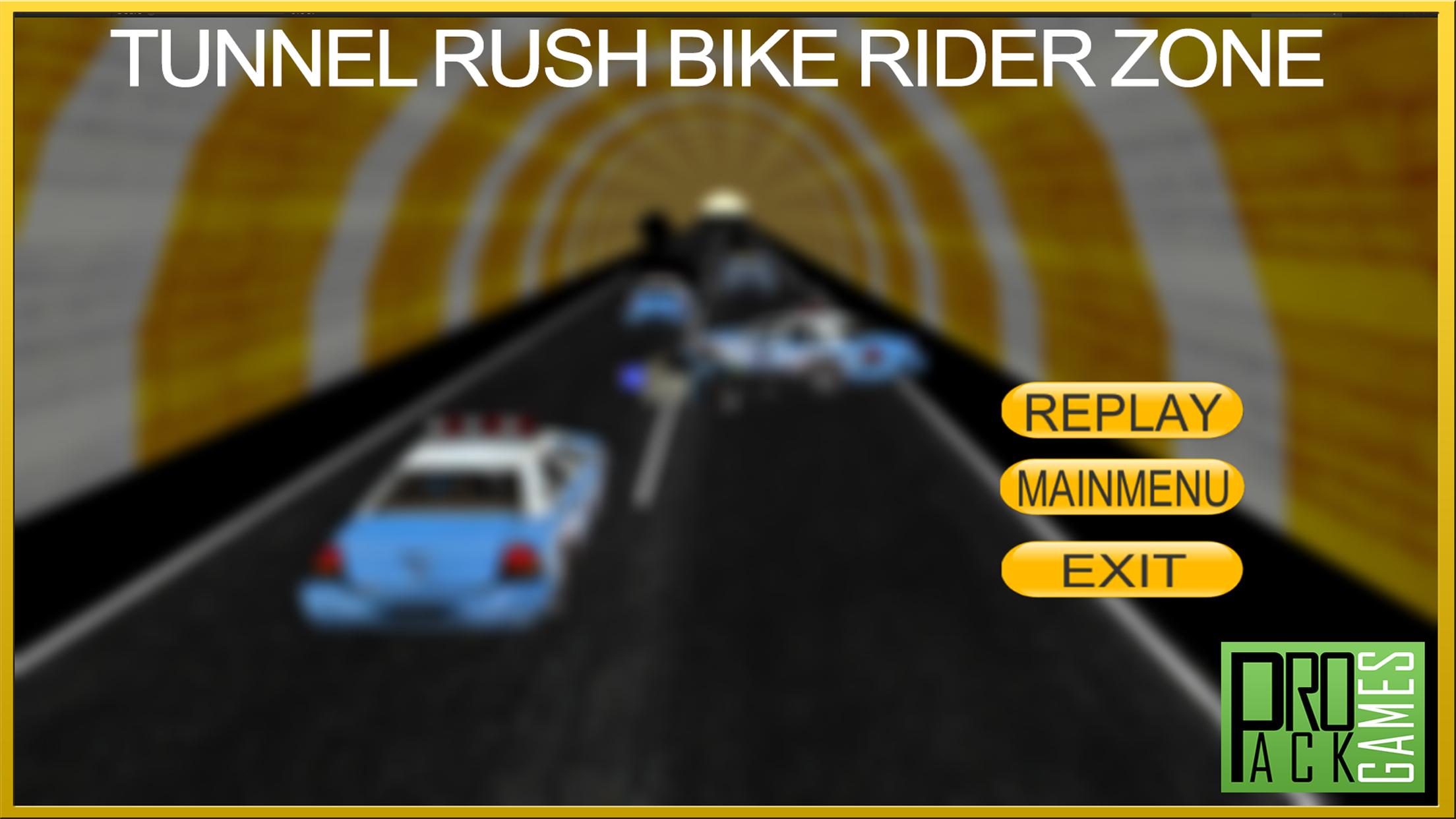 Tunnel Rush Motor Bike Rider Wrong Way Dander Zone screenshot 4