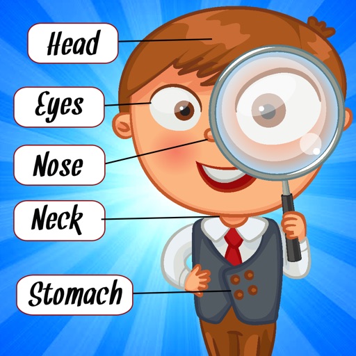 Learning Human Body Parts For Kids iOS App