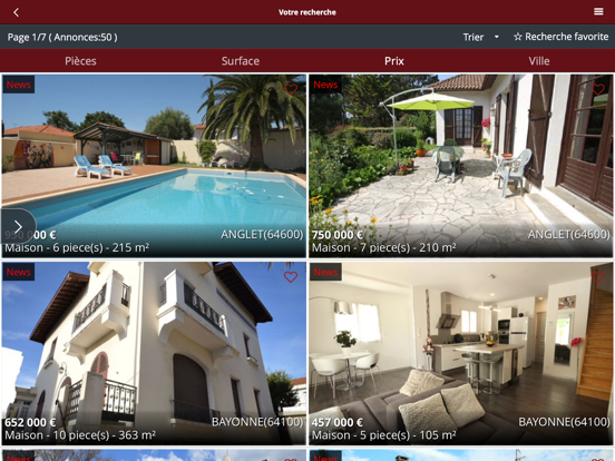 Screenshot #6 pour AGENCE DONZACQ IMMOBILIERE