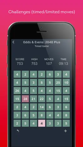 Game screenshot Odds & Evens: 2048 Plus apk