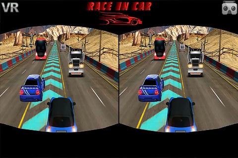 VR Race in Car : A Virtual Reality Racing Sim screenshot 3