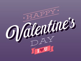 Colourful Valentines Day stickers just for you