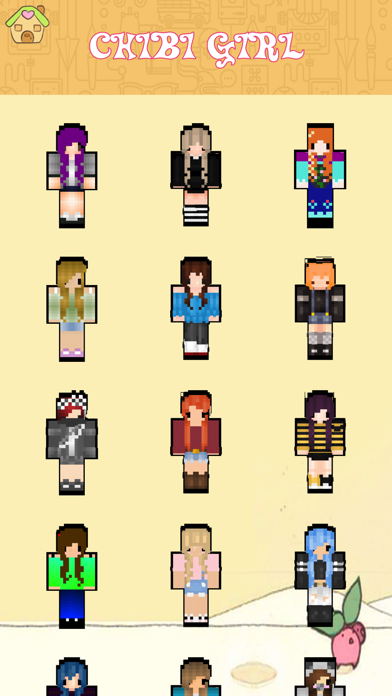 Free Chibi Skins for Minecraft Pocket Editionのおすすめ画像2