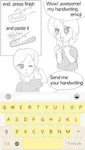 iHandwriting Keyboard screenshot #6 for iPhone