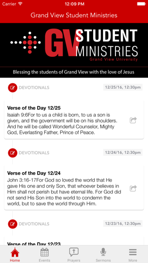 Grand View Student Ministries(圖2)-速報App
