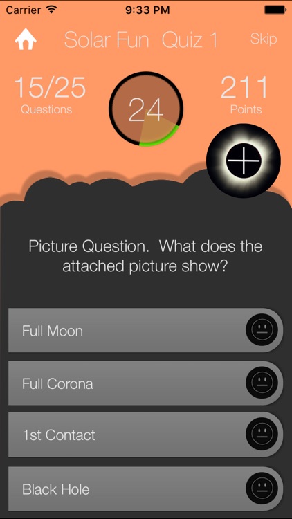 Solar Eclipse USA Quiz Game