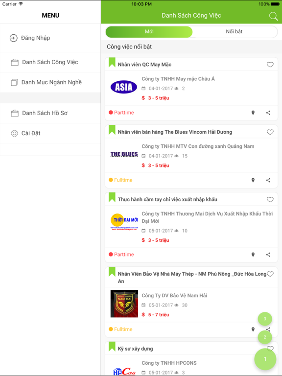 Screenshot #4 pour Job App