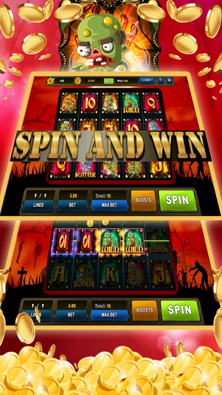 Epic Dead Zombie Slots - Spin to Win 2017 screenshot 2