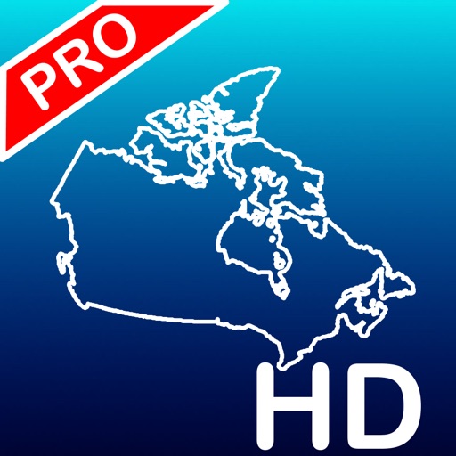 Aqua Map Canada Pro HD GPS Offline Nautical Charts icon