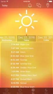 sunrise sunset info iphone resimleri 3