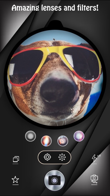 Fisheye Camera - ultra wide-angle lens and filters