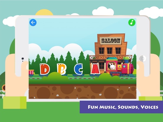 Preschool ABC Train iPad screenshot 4 - Education app