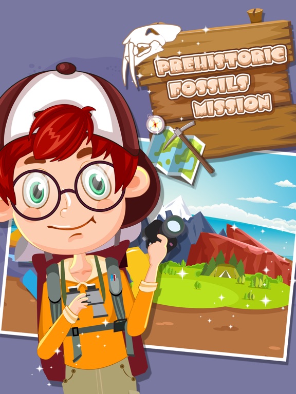 Prehistoric Fossils Mission - Dino Games