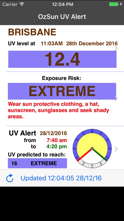 OzSun UV Alert screenshot-4