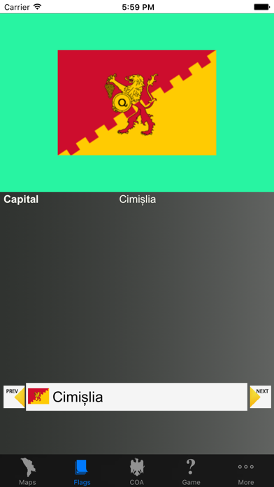 Screenshot #3 pour Moldova District Maps, Flags and Capitals