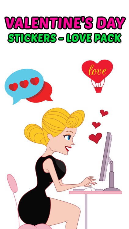 Valentine's Day Love Stickers