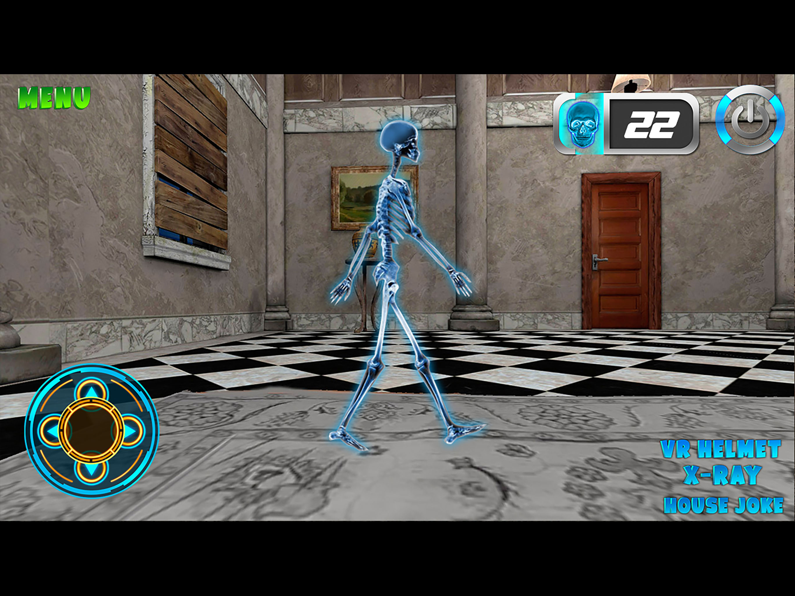 Helmet X-ray House Joke