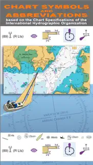 nautical chart symbols & abbreviations iphone screenshot 2