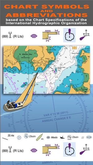 NAUTICAL CHART SYMBOLS & ABBREVIATIONS(圖2)-速報App