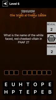 trivia for five nights at freddy's iphone screenshot 4