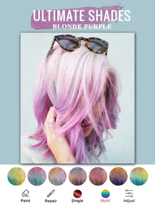Captura 2 Mejor App de cambiador de Color de pelo-cabello co iphone