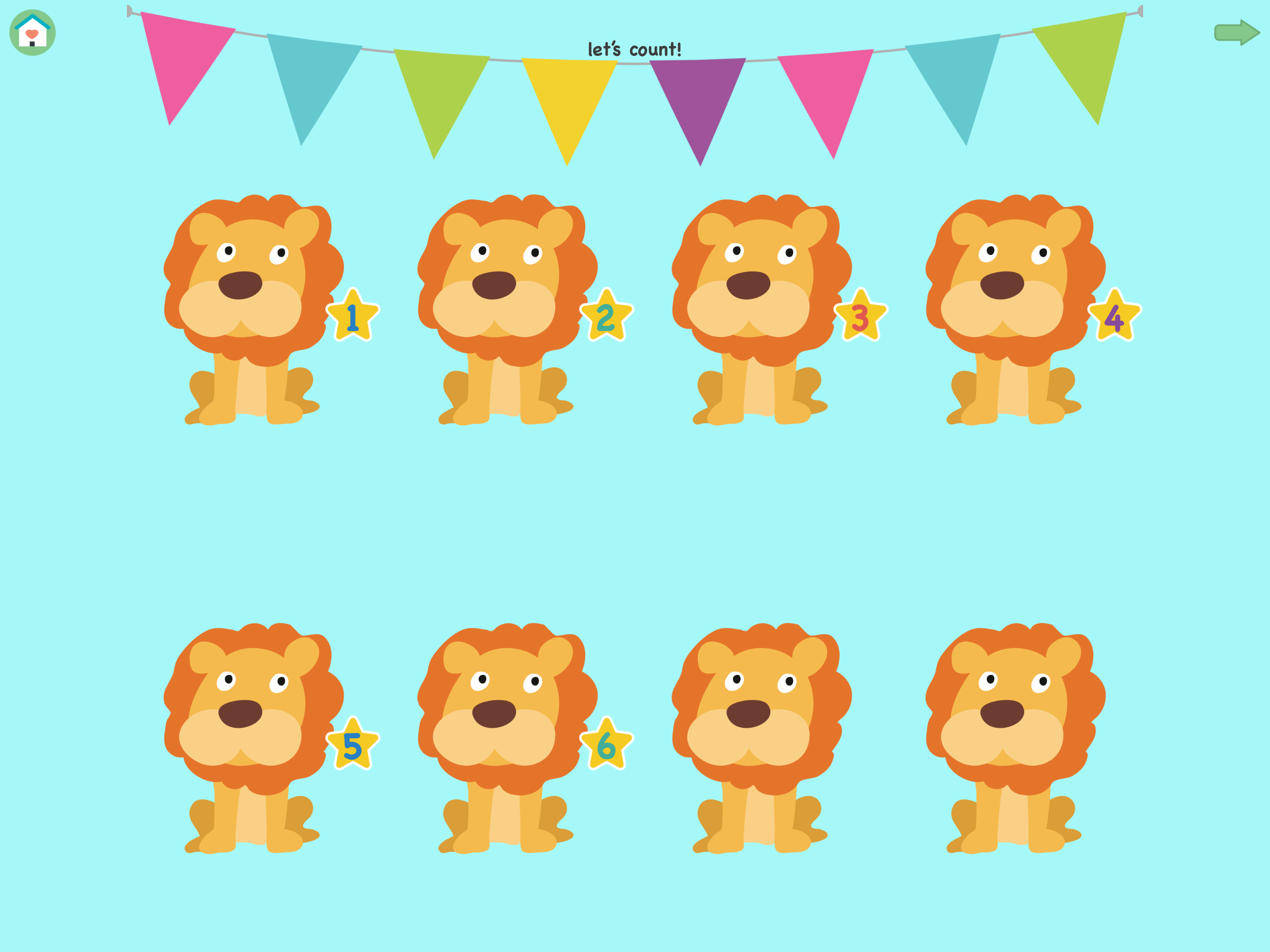 Learn 123 -  first numbers with sounds and animals screenshot 10
