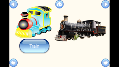Screenshot #2 pour Transport Words Baby Learning English Flash Cards