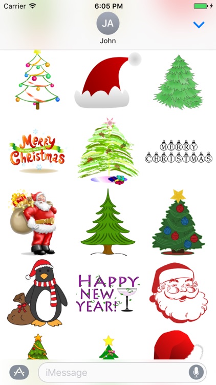 Christmas Stickers for iMessage +
