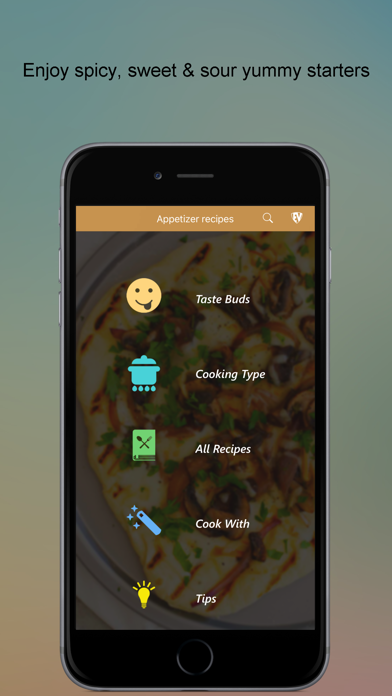 Screenshot #1 pour Appetizers & Starters CookBook