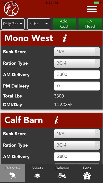 Performance Beef App