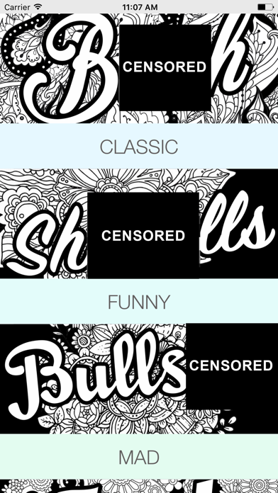 Coloring Book Swear Words - For ADULTS Screenshot 3 - AppWisp.com Coloring Book Swear Words - For ADULTS Screenshot 3 - AppWisp.com