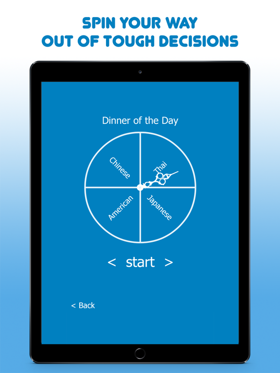 Screenshot #6 pour Decision Maker: Spinner of Fate