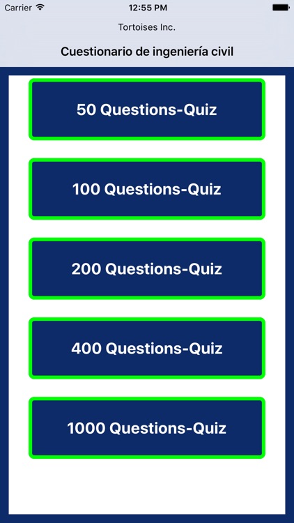 Civil Engineering Quiz in Spanish