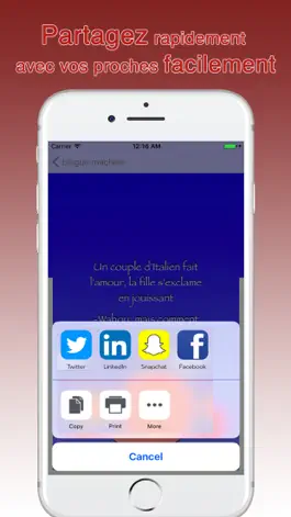 Game screenshot blague du jour - citations droles entre amis hack