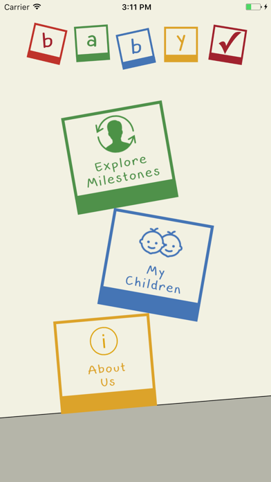 Screenshot #1 pour BabyDo - Track Your Child's Milestones