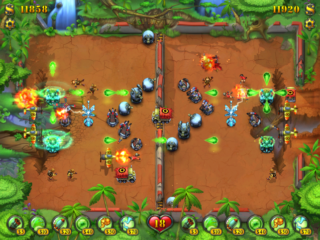 ‎Fieldrunners for iPad Screenshot