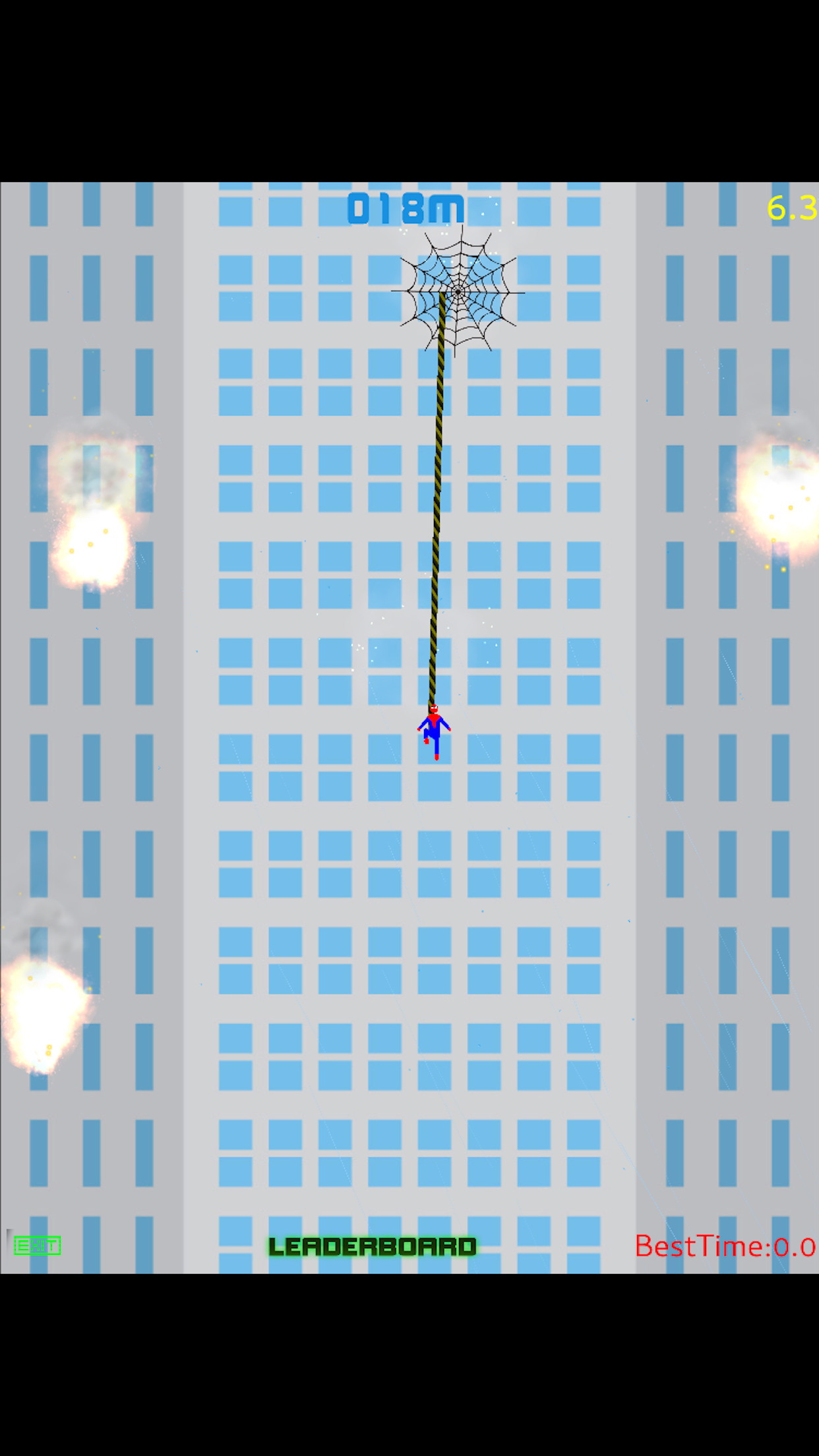 Spider Climber - Rope Swing screenshot 5