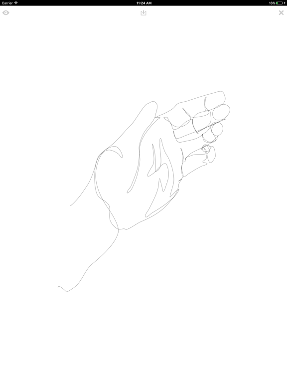 Screenshot #4 pour Blind Contour Drawing