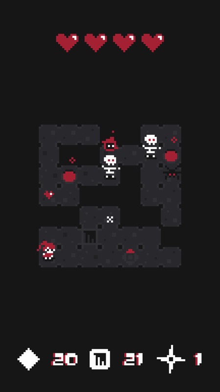 Red Hearts - Tiny Dungeon Crawler screenshot 4