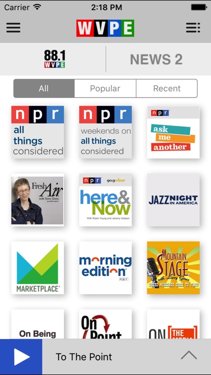 WVPE Public Radio App screenshot-3