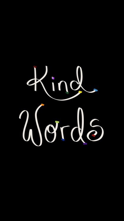 Kind Words - Text Stickers for iMessage