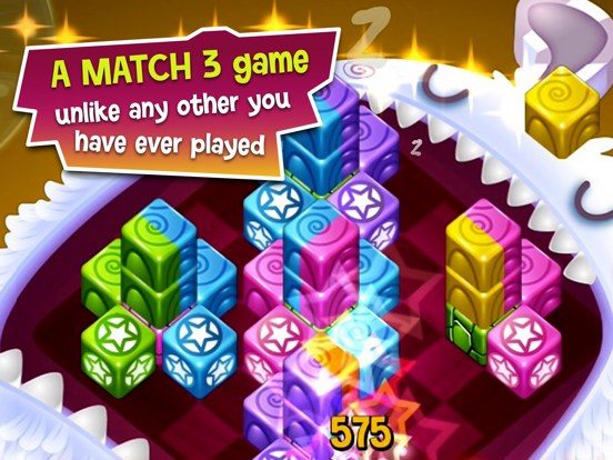 Cubis Creatures: Match 3 Games iPad app afbeelding 1