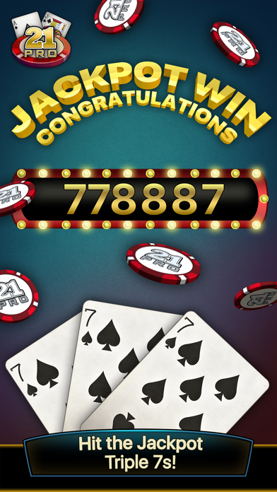 21 Pro: Blackjack Multi-Hand screenshot 2