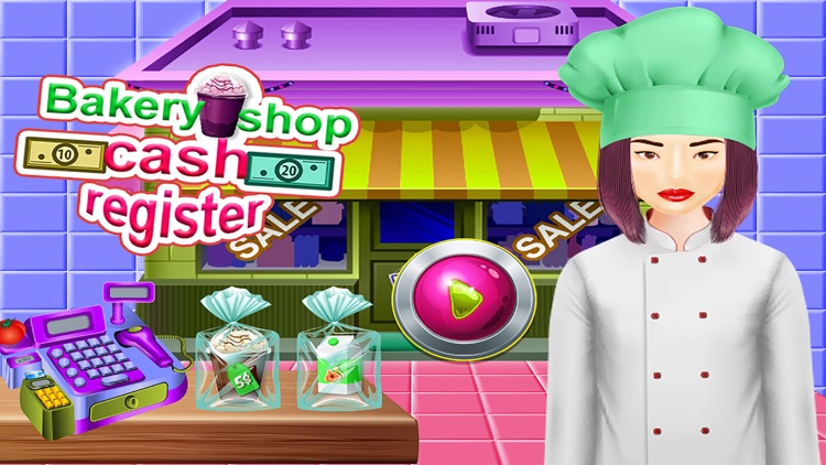 Bakery Shop Cash Register & Supermarket Game