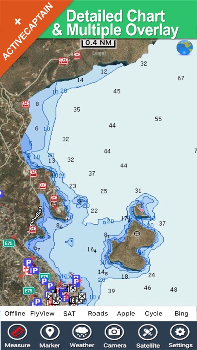 Crete (Greece) - GPS Map Navigator Screenshot 1