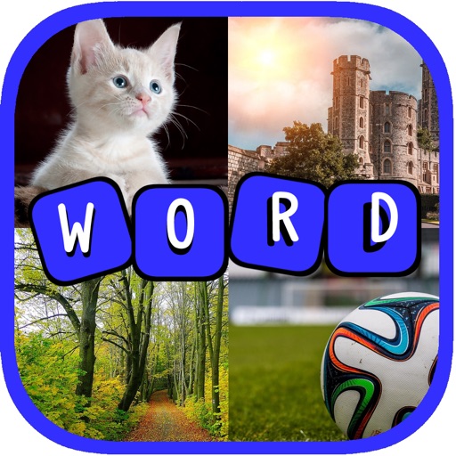 4 Pics 1 Word Games - Vocabulary Builder Bubbles Icon
