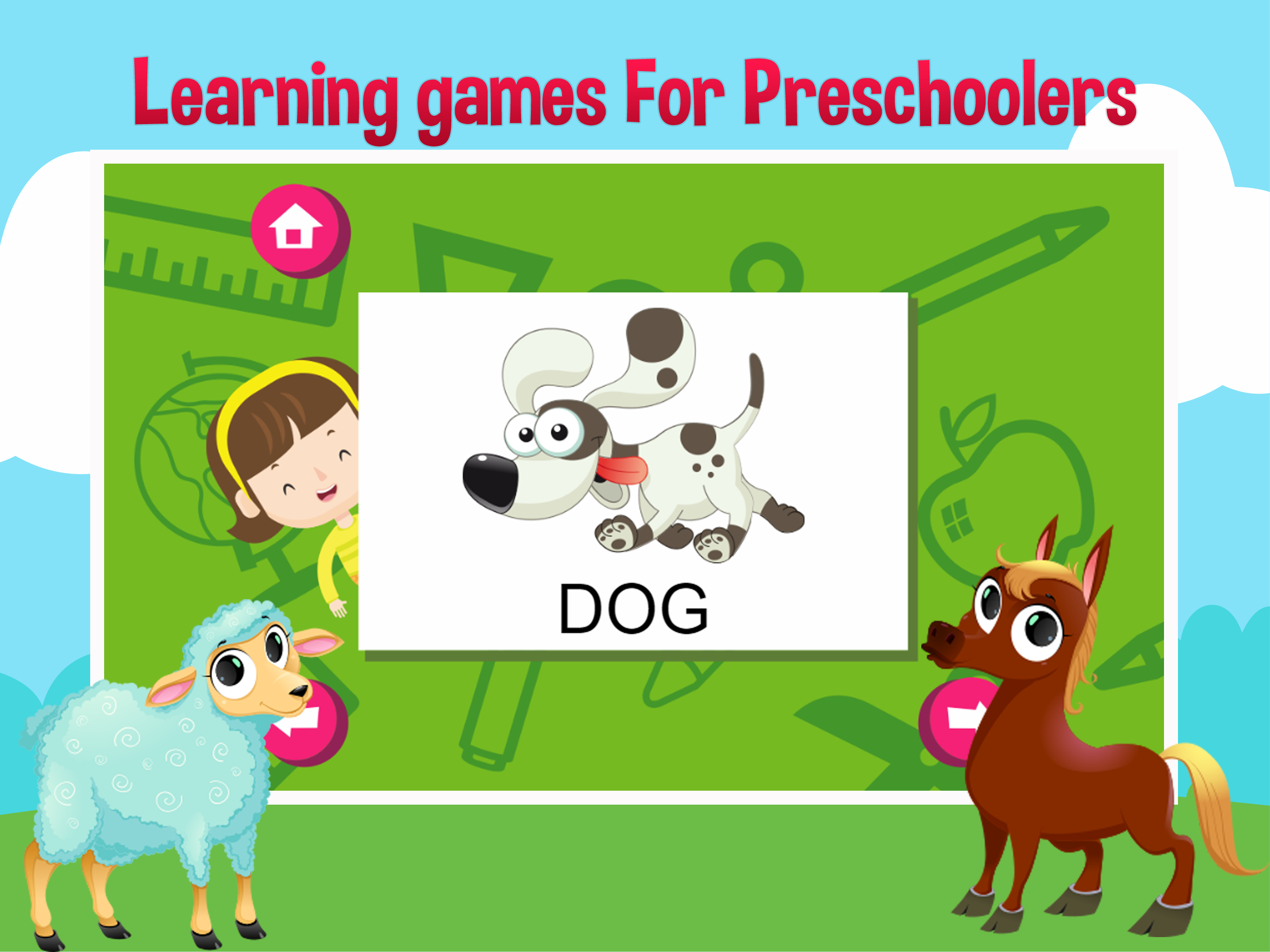 1st grade learning games - foreign vocabulary
