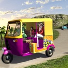 Tuk Tuk Offroad Rickshaw Drive – Hill Simulation