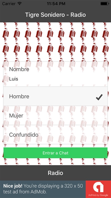 Tigre Sonidero Radio Chat screenshot-3